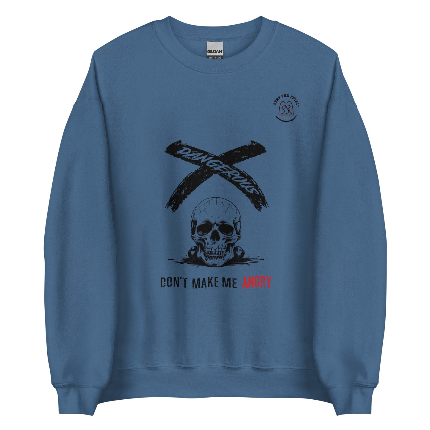 Totenkopf Pullover mit Individuellem Design Ideal als Geschenk