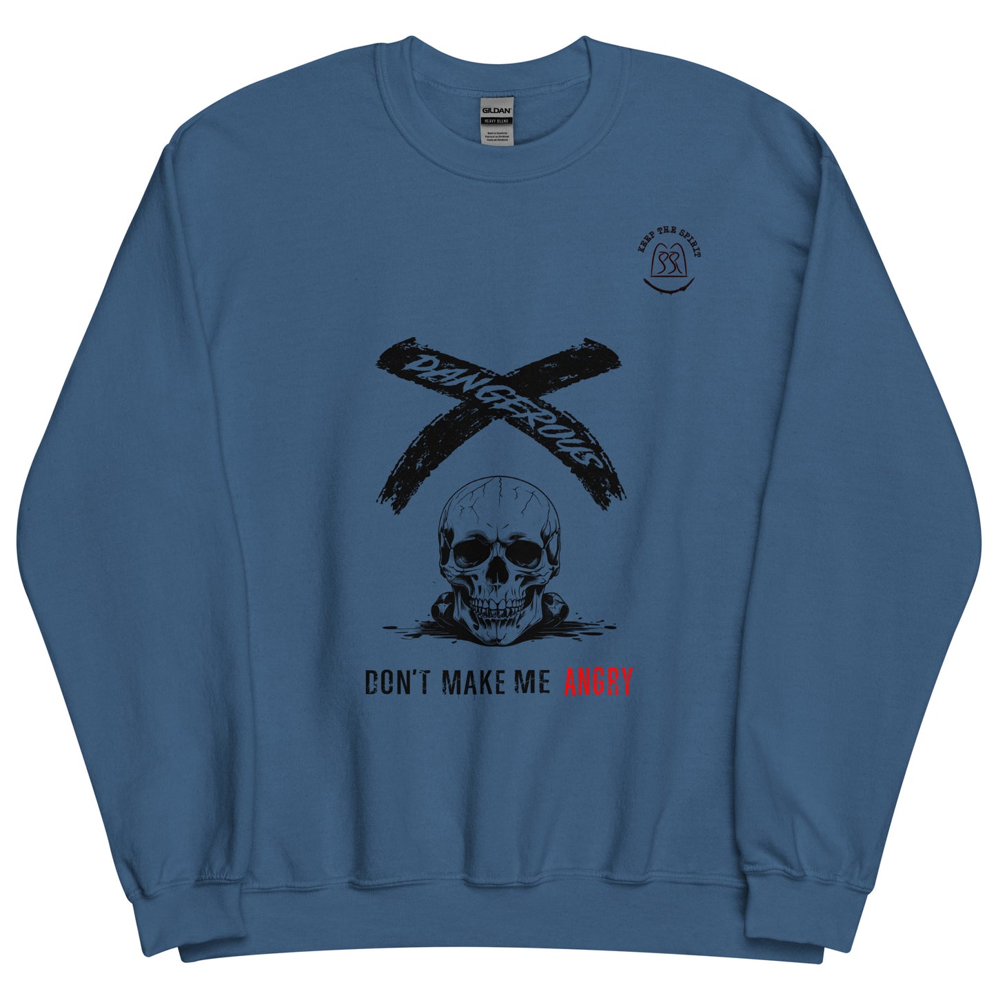 Totenkopf Pullover mit Individuellem Design Ideal als Geschenk