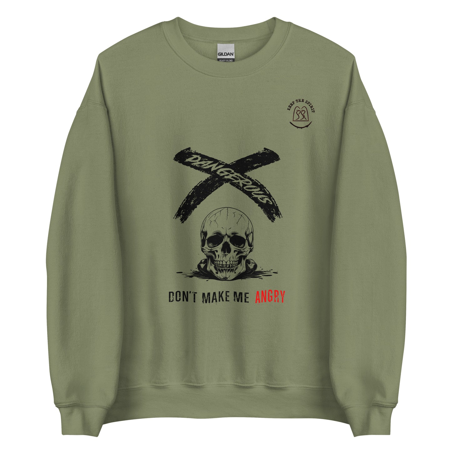 Totenkopf Pullover mit Individuellem Design Ideal als Geschenk