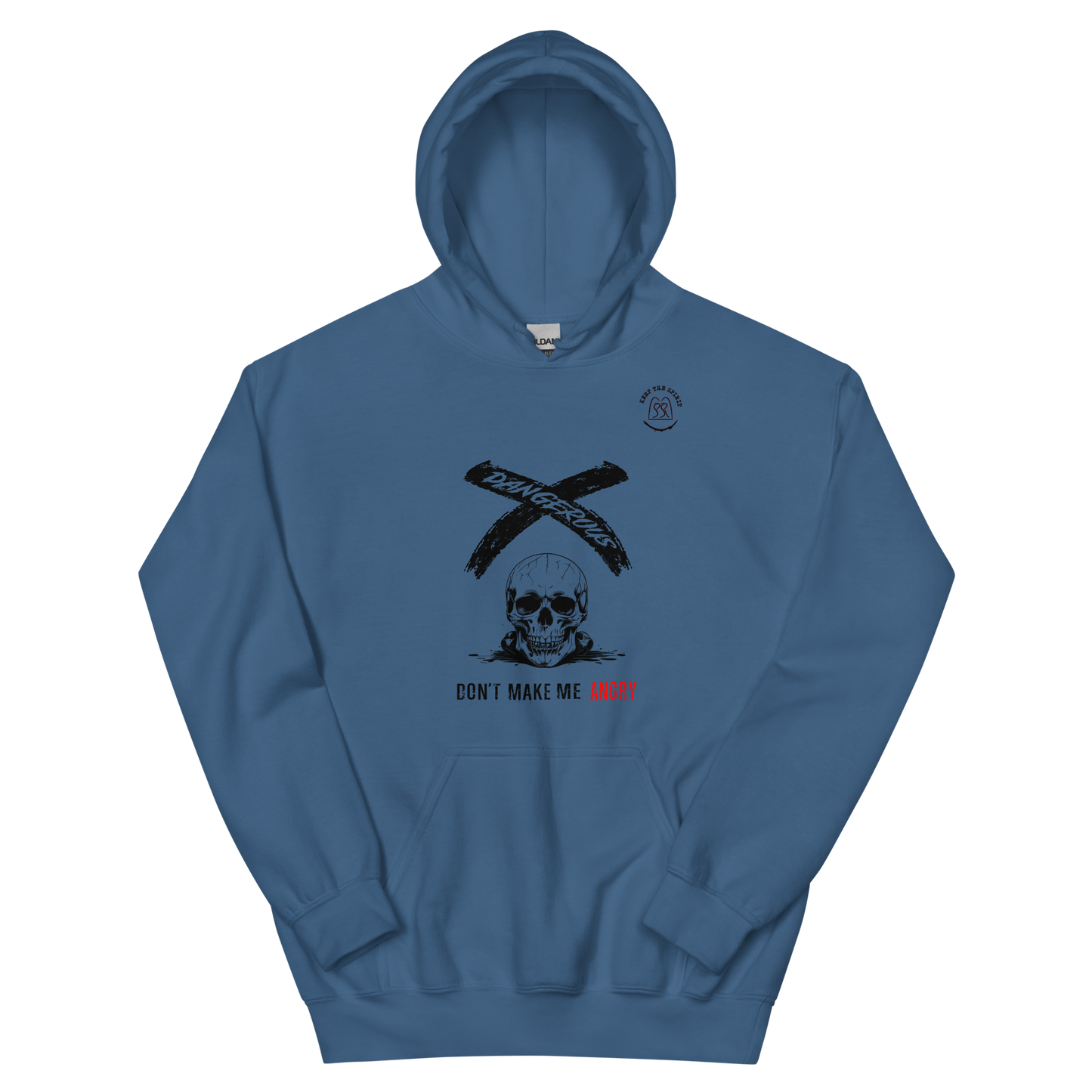 Totenkopf-Kapuzenpullover Geschenk mit lustigem Design