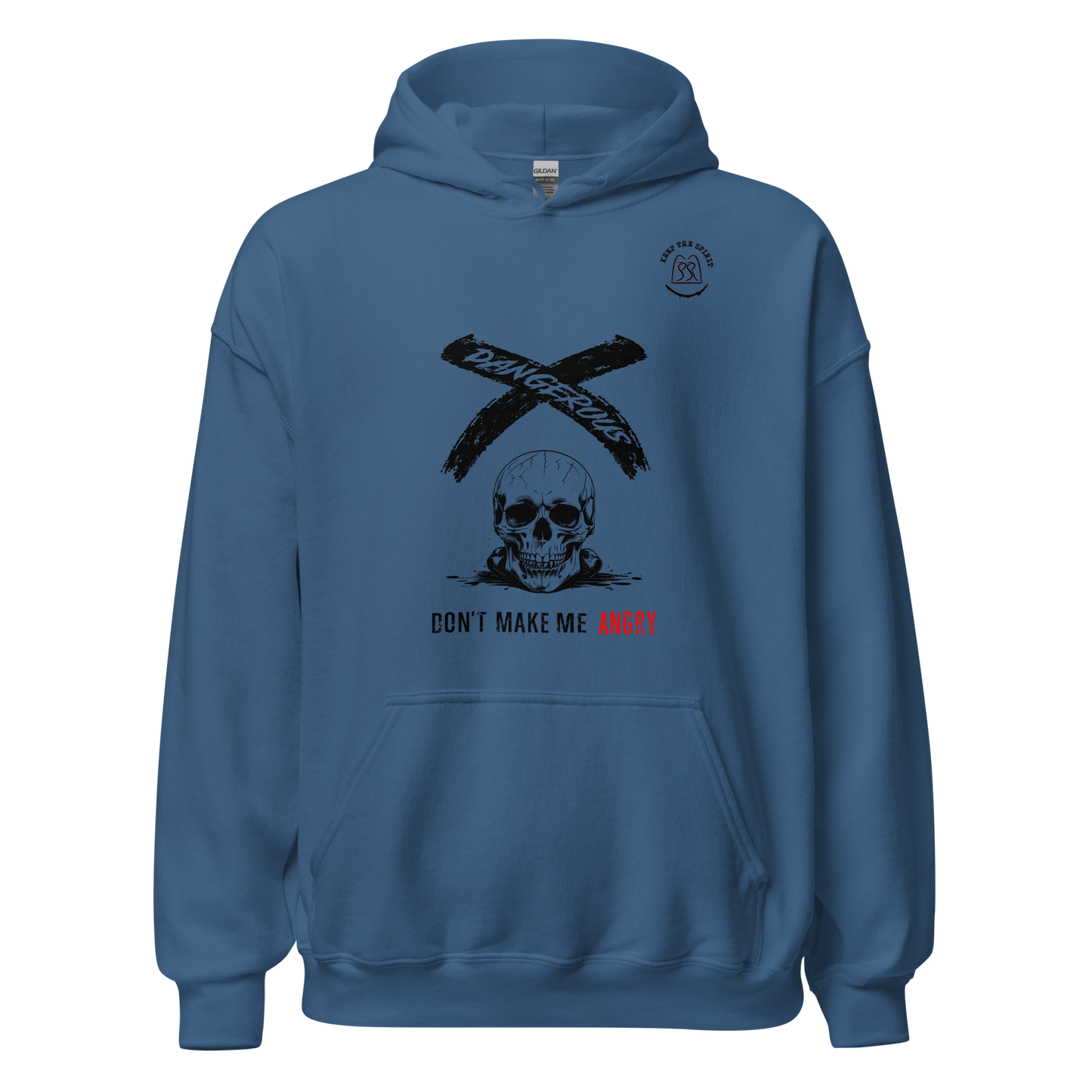 Totenkopf-Kapuzenpullover Geschenk mit lustigem Design