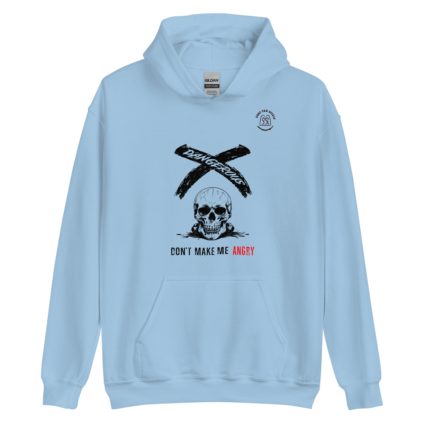 Totenkopf-Kapuzenpullover Geschenk mit lustigem Design