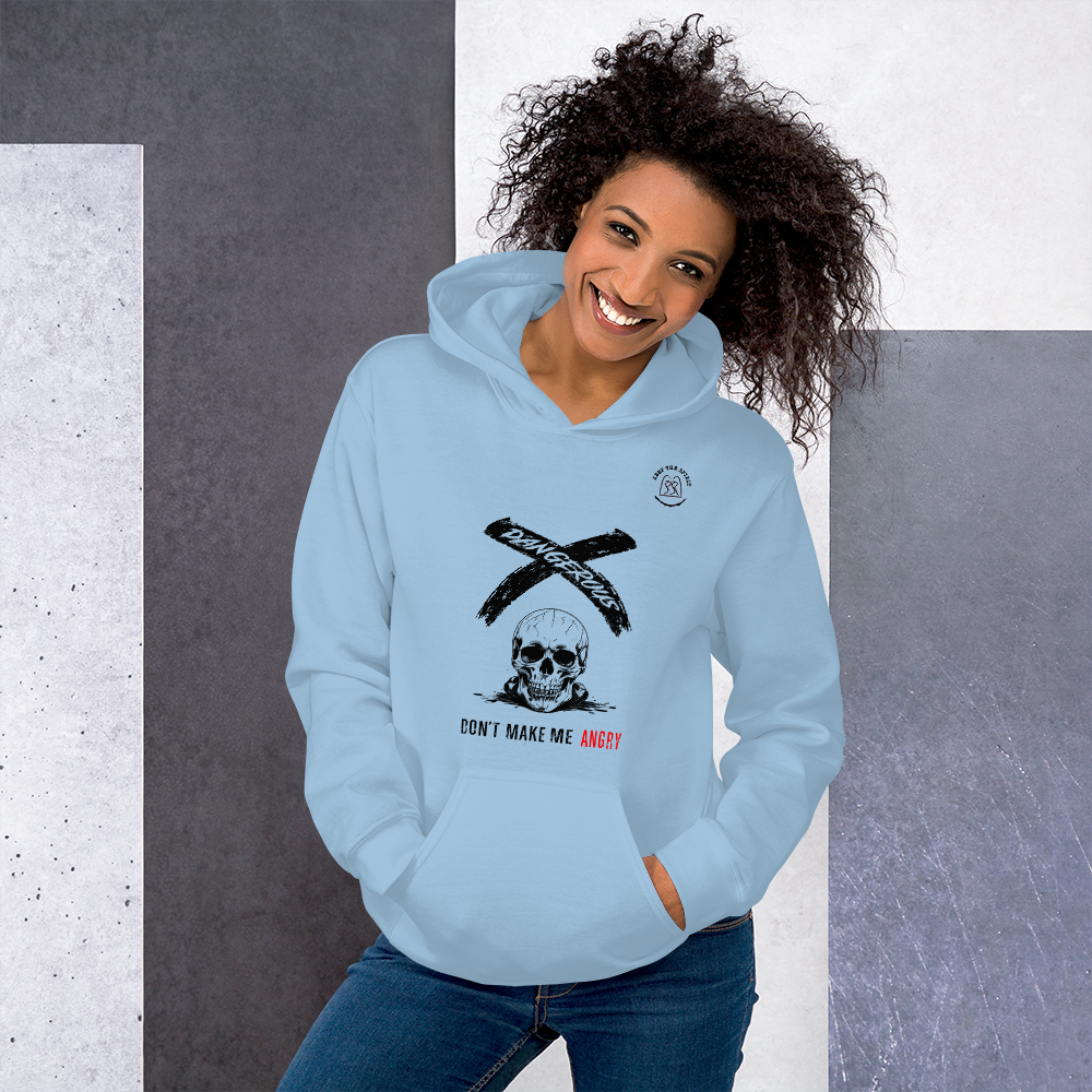 Totenkopf-Kapuzenpullover Geschenk mit lustigem Design