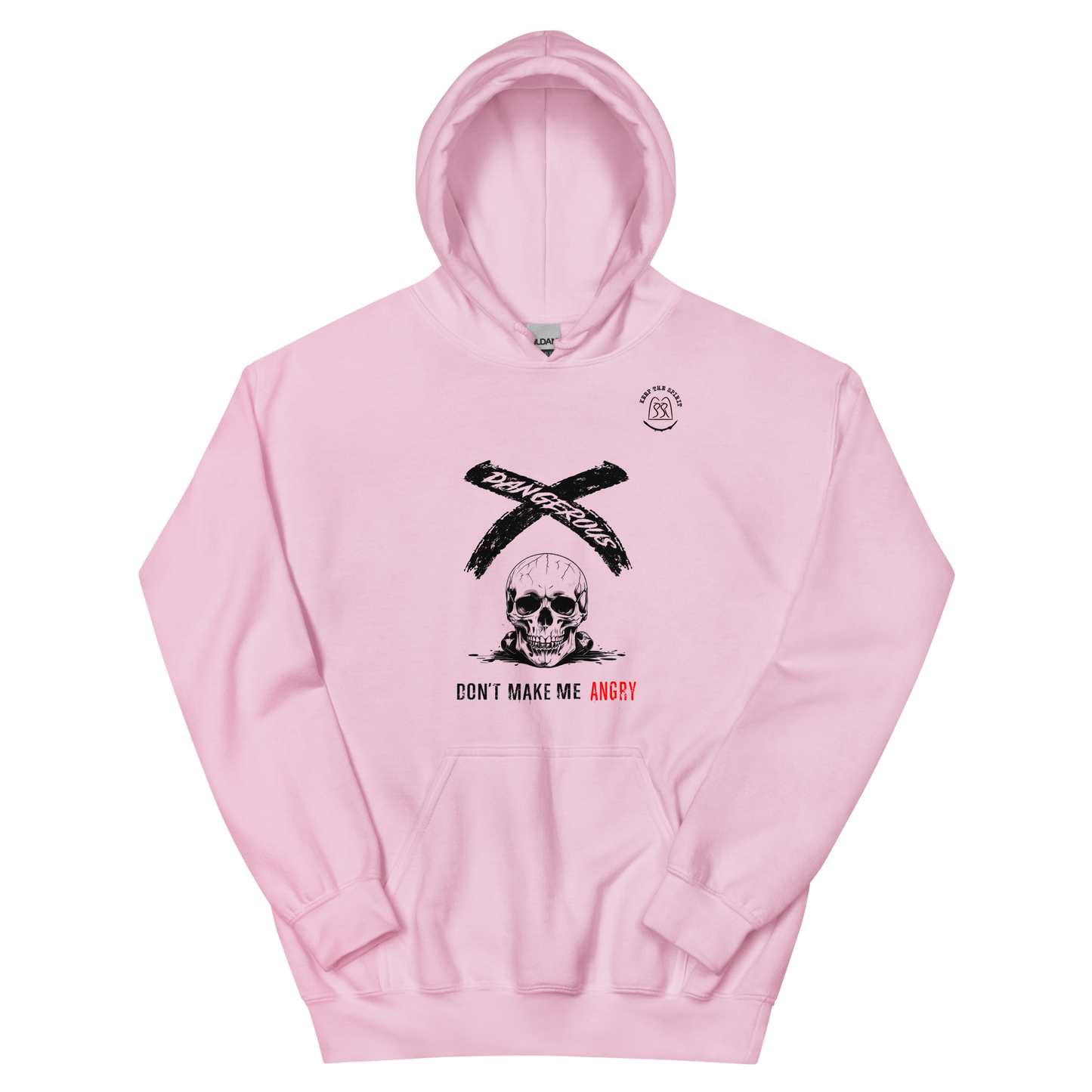 Totenkopf-Kapuzenpullover Geschenk mit lustigem Design