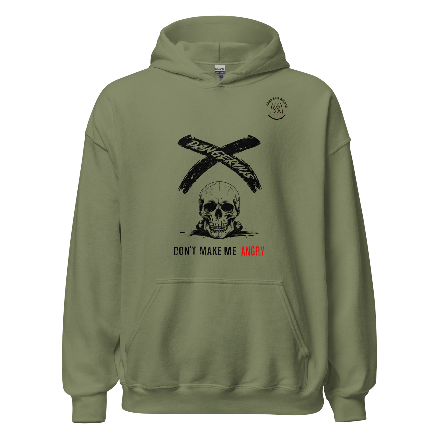 Totenkopf-Kapuzenpullover Geschenk mit lustigem Design