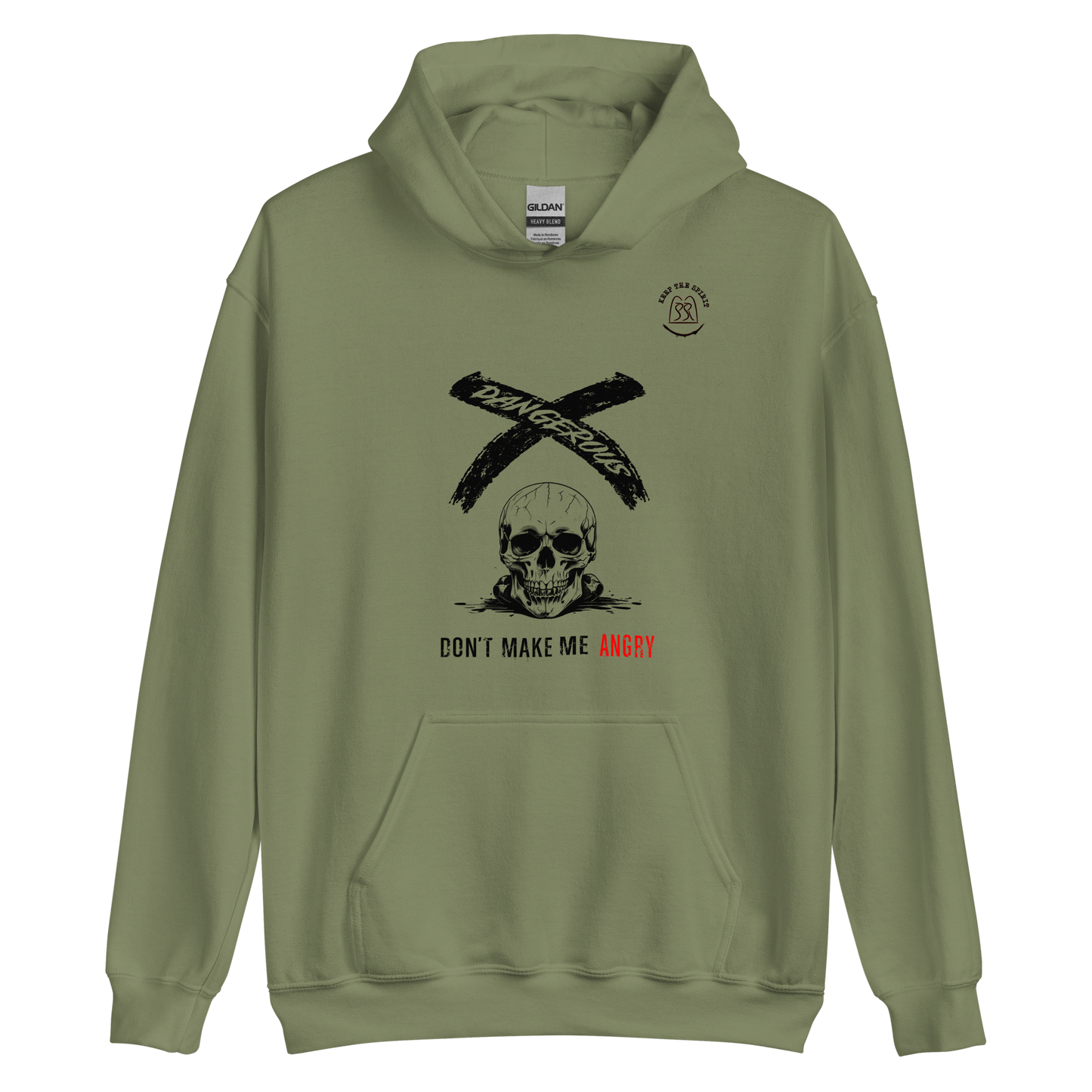 Totenkopf-Kapuzenpullover Geschenk mit lustigem Design