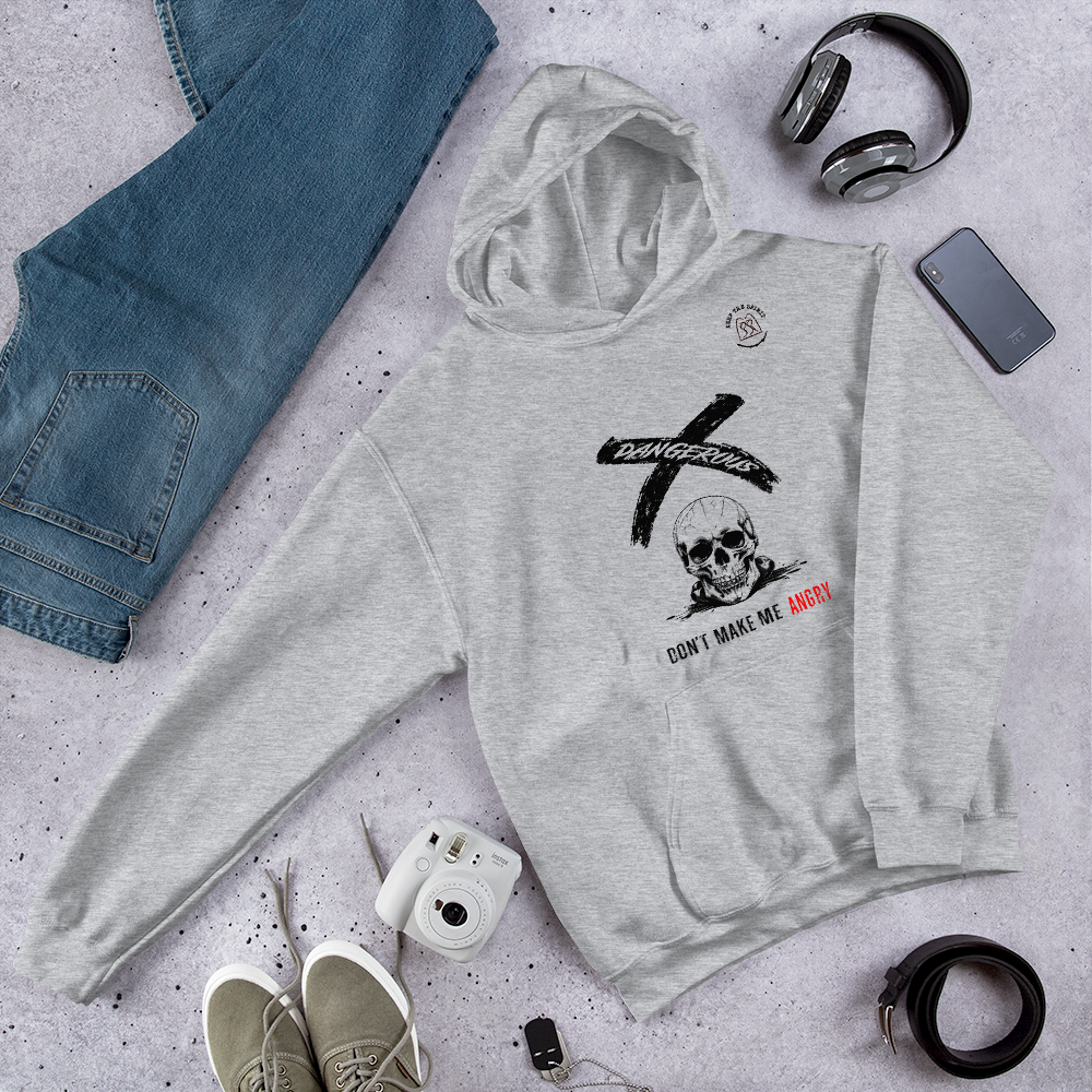 Totenkopf-Kapuzenpullover Geschenk mit lustigem Design
