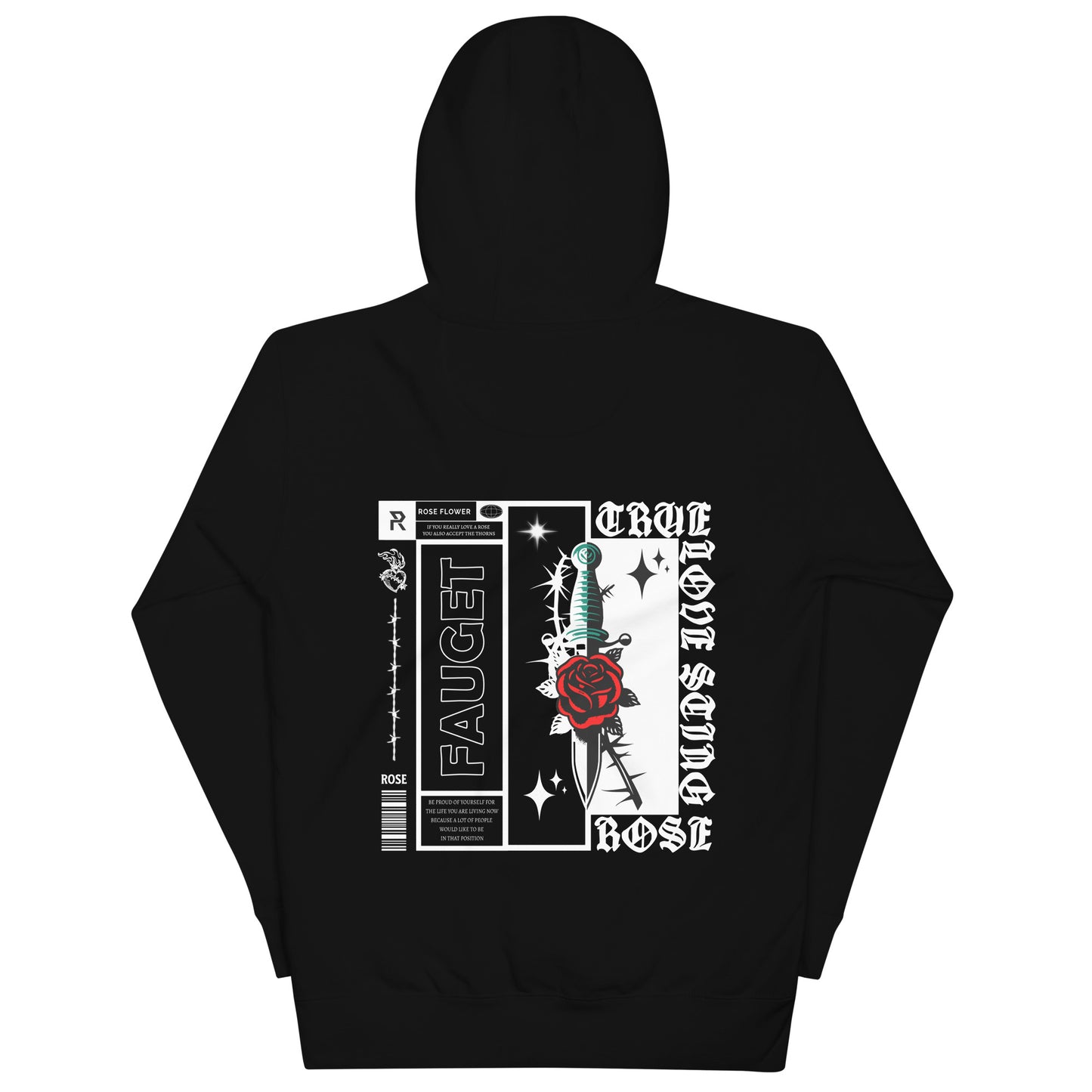 TRUE LOVE THORNS - Kapuzenpullover