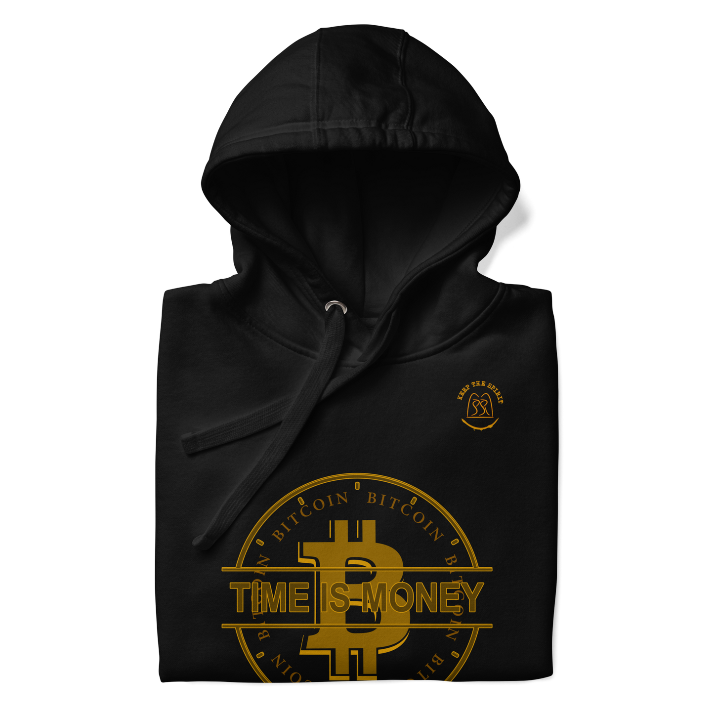 Bitcoin-Kapuzenpullover Hoodie für Bitcoin Fans