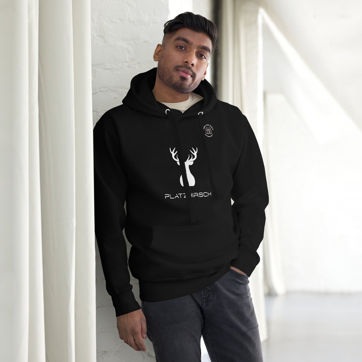 Hoodie "Hirsch" | Individuell | Herren | Jagd | Geschenk | Kapuzenpullover