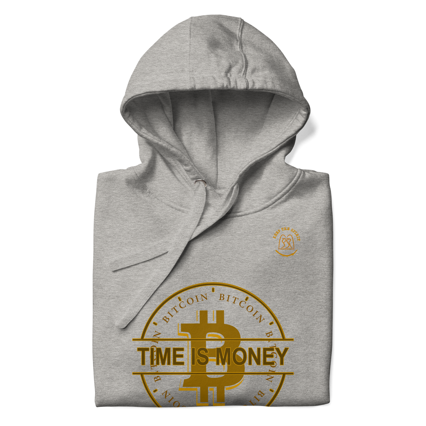Bitcoin-Kapuzenpullover Hoodie für Bitcoin Fans