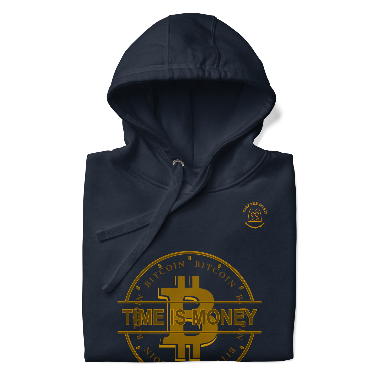 Bitcoin-Kapuzenpullover Hoodie für Bitcoin Fans