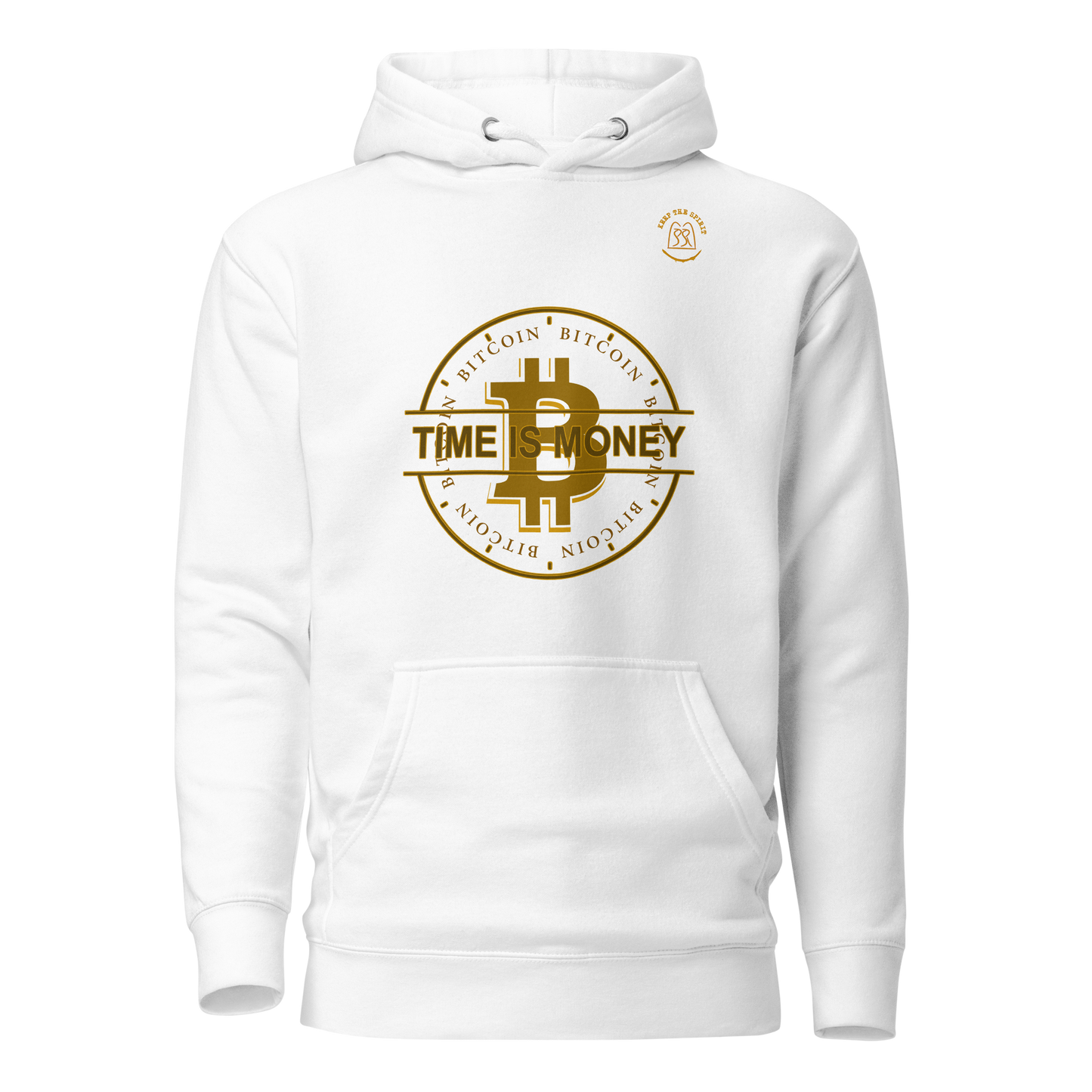 Bitcoin-Kapuzenpullover Hoodie für Bitcoin Fans