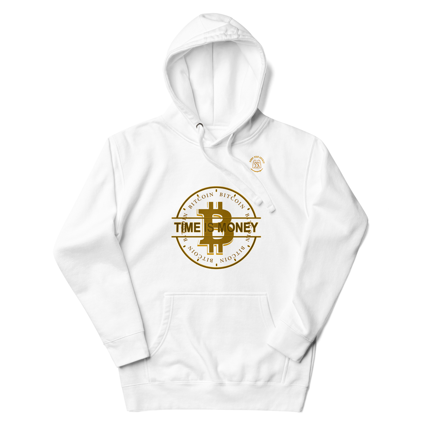 Bitcoin-Kapuzenpullover Hoodie für Bitcoin Fans