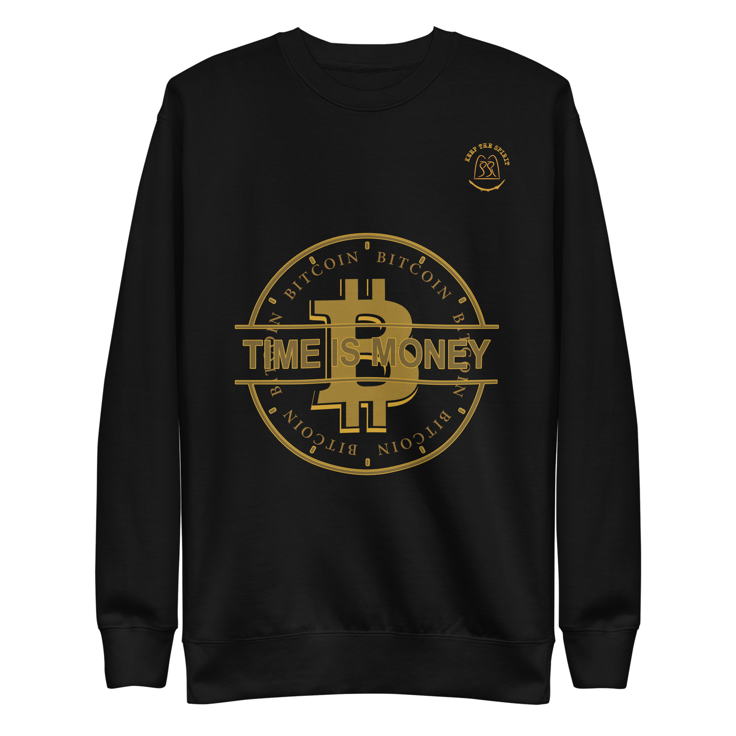Bitcoin-Pullover | Frauen | Männer | Geschenk | Time | Money
