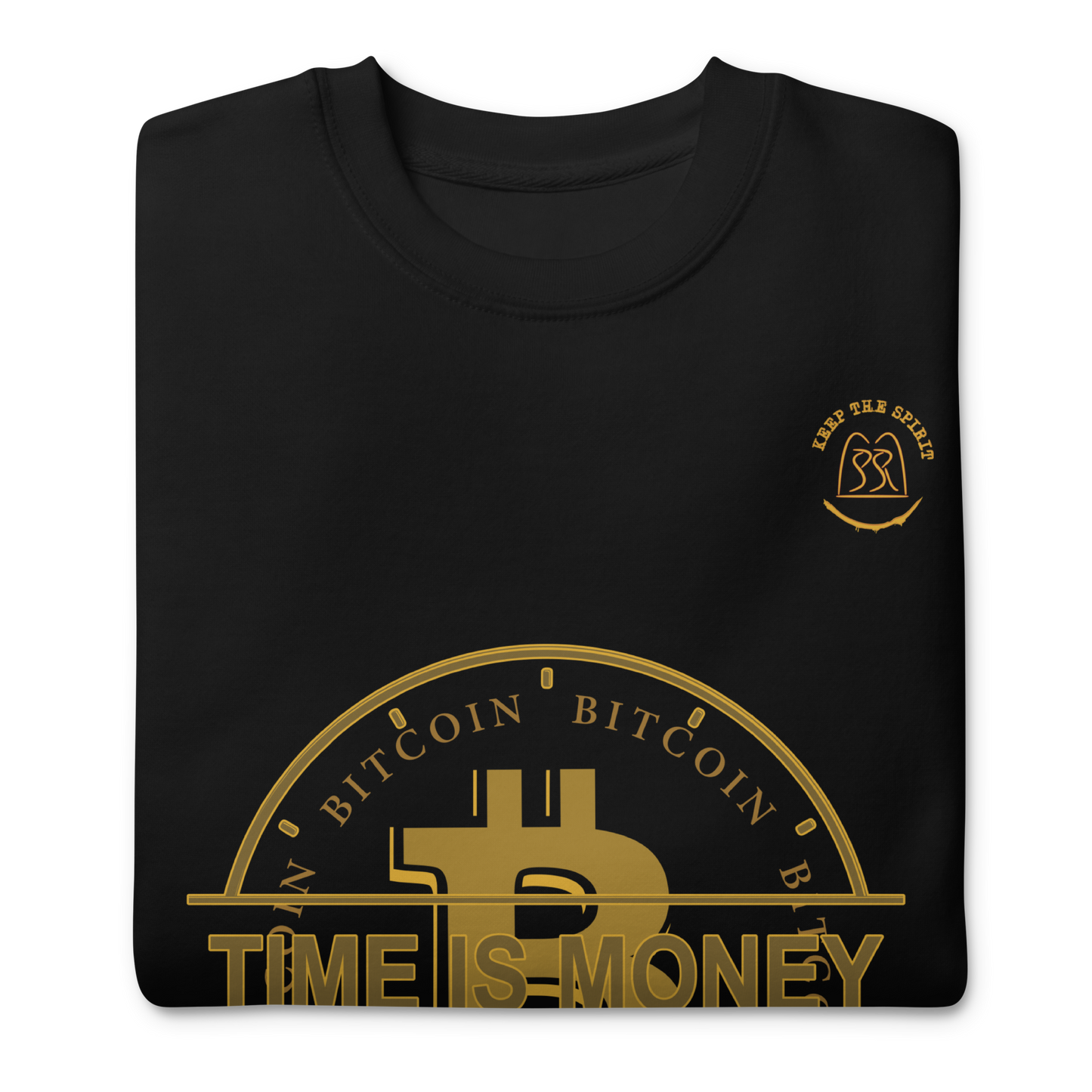 Bitcoin-Pullover | Frauen | Männer | Geschenk | Time | Money