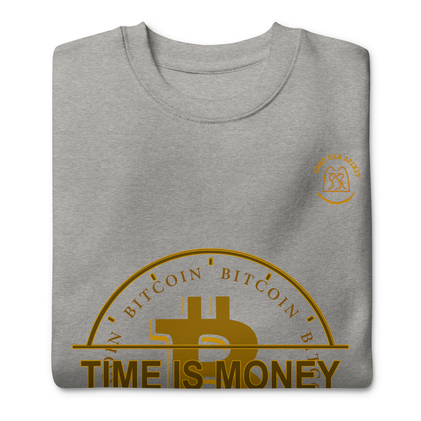 Bitcoin-Pullover | Frauen | Männer | Geschenk | Time | Money