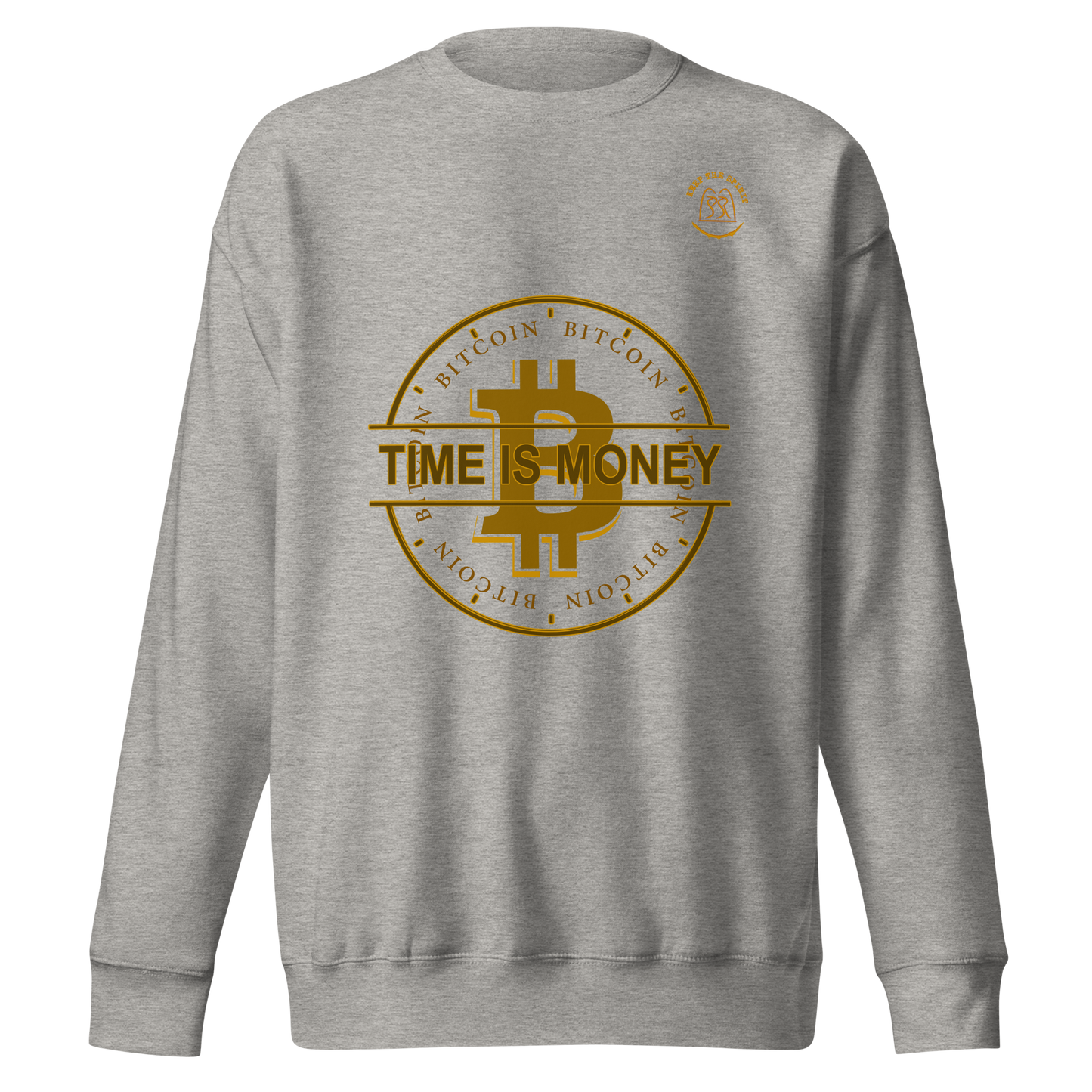 Bitcoin-Pullover | Frauen | Männer | Geschenk | Time | Money