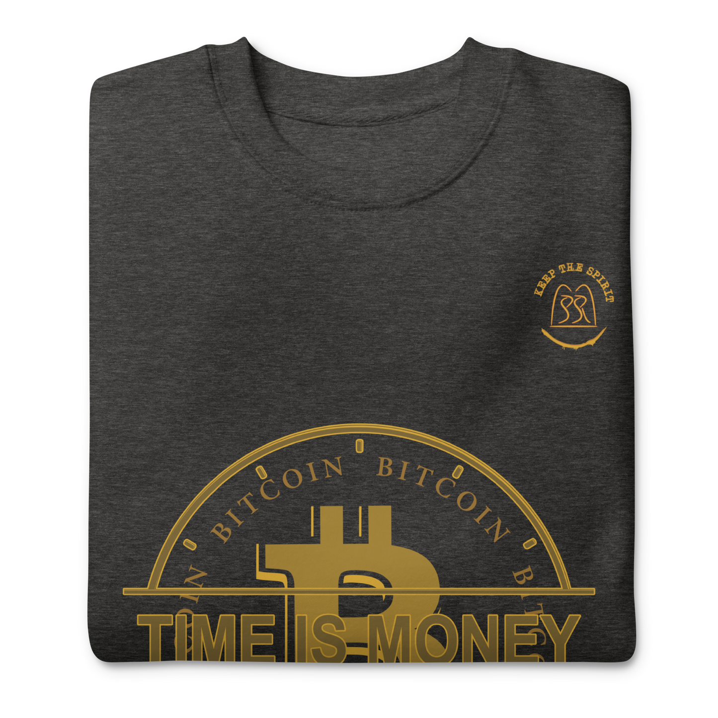 Bitcoin-Pullover | Frauen | Männer | Geschenk | Time | Money