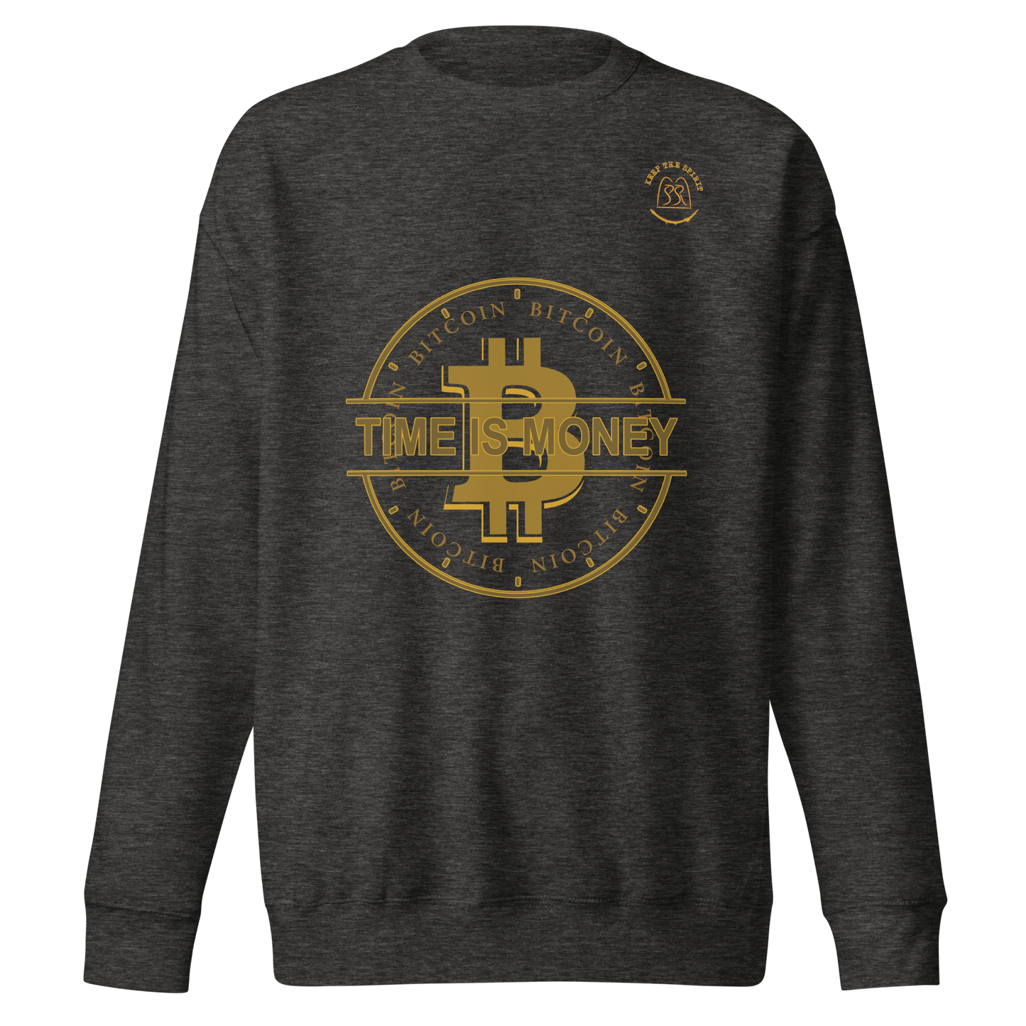Bitcoin-Pullover | Frauen | Männer | Geschenk | Time | Money