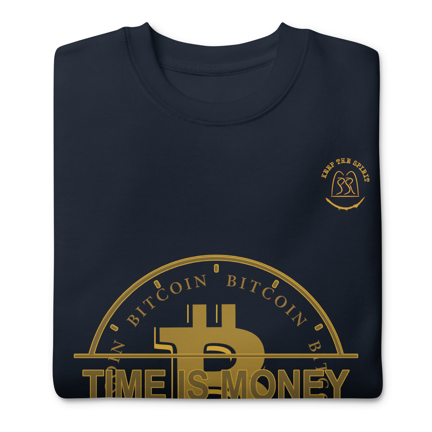 Bitcoin-Pullover | Frauen | Männer | Geschenk | Time | Money