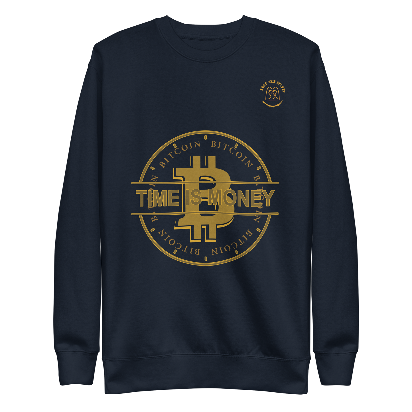 Bitcoin-Pullover | Frauen | Männer | Geschenk | Time | Money