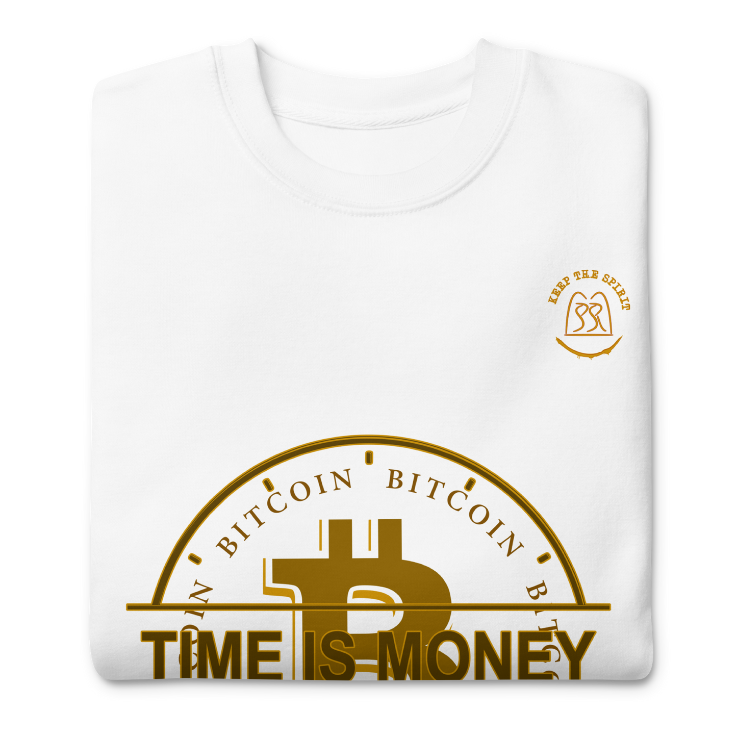 Bitcoin-Pullover | Frauen | Männer | Geschenk | Time | Money