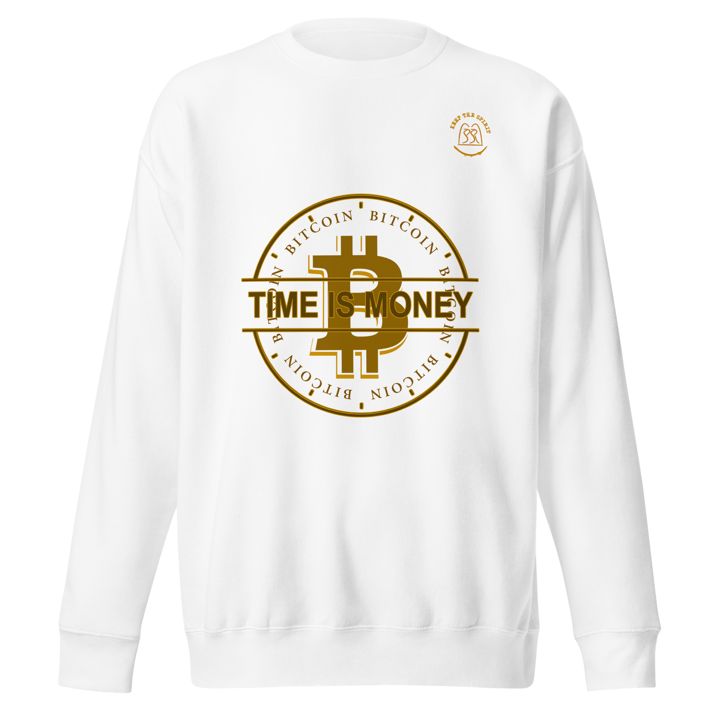 Bitcoin-Pullover | Frauen | Männer | Geschenk | Time | Money