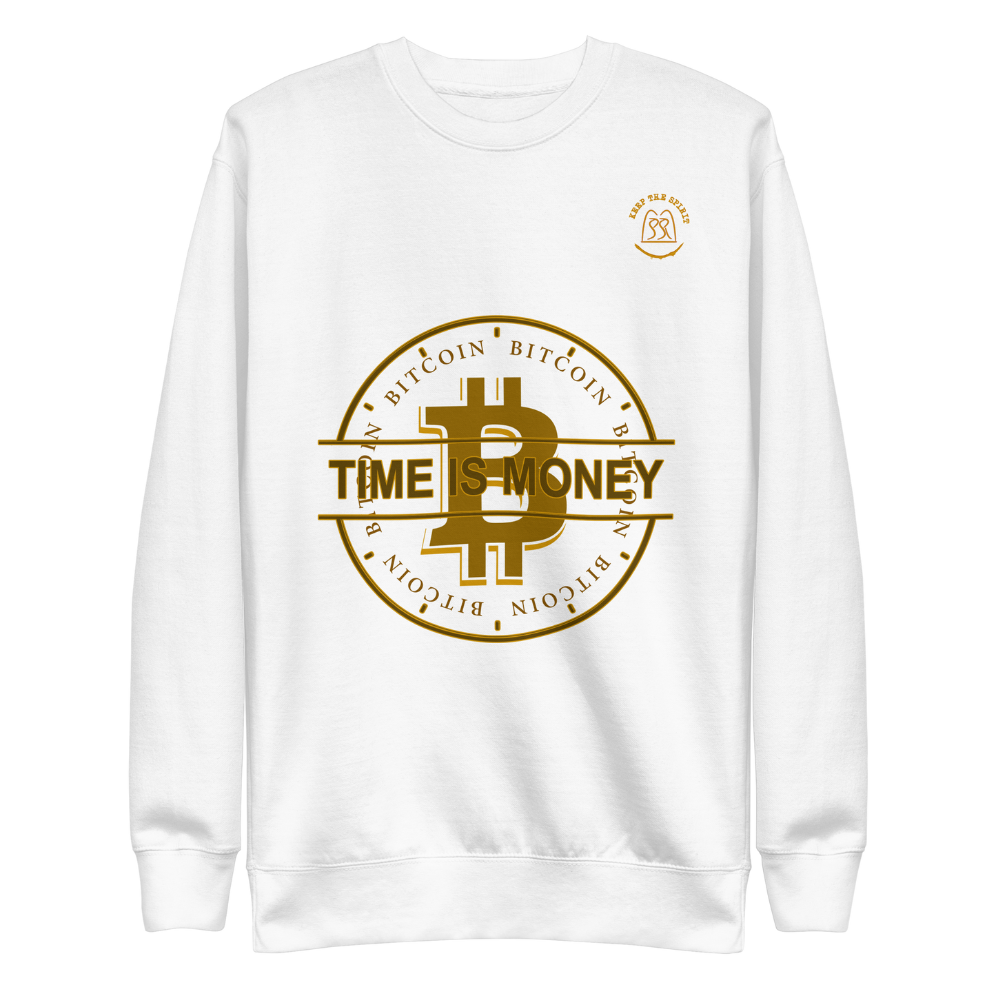 Bitcoin-Pullover | Frauen | Männer | Geschenk | Time | Money