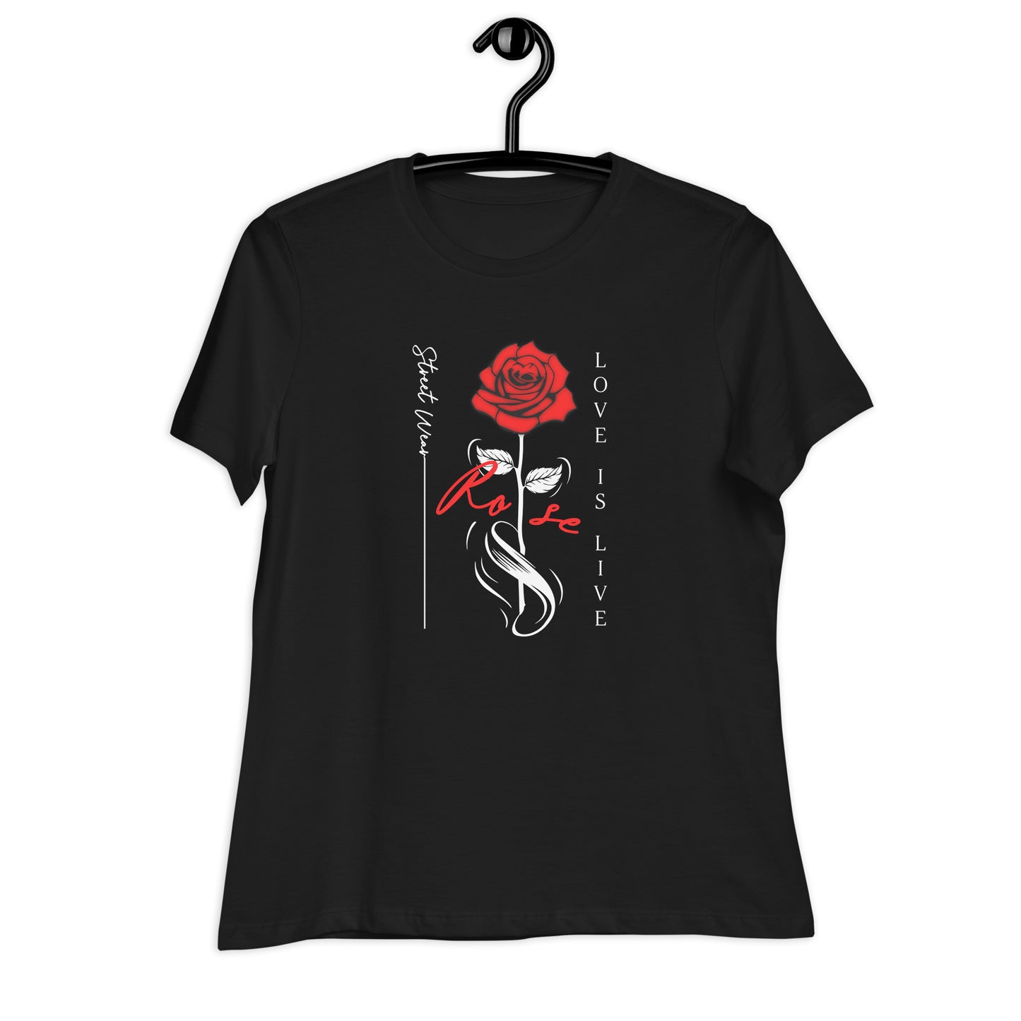 Rosen T-Shirt | Lockeres Damen-T-Shirt