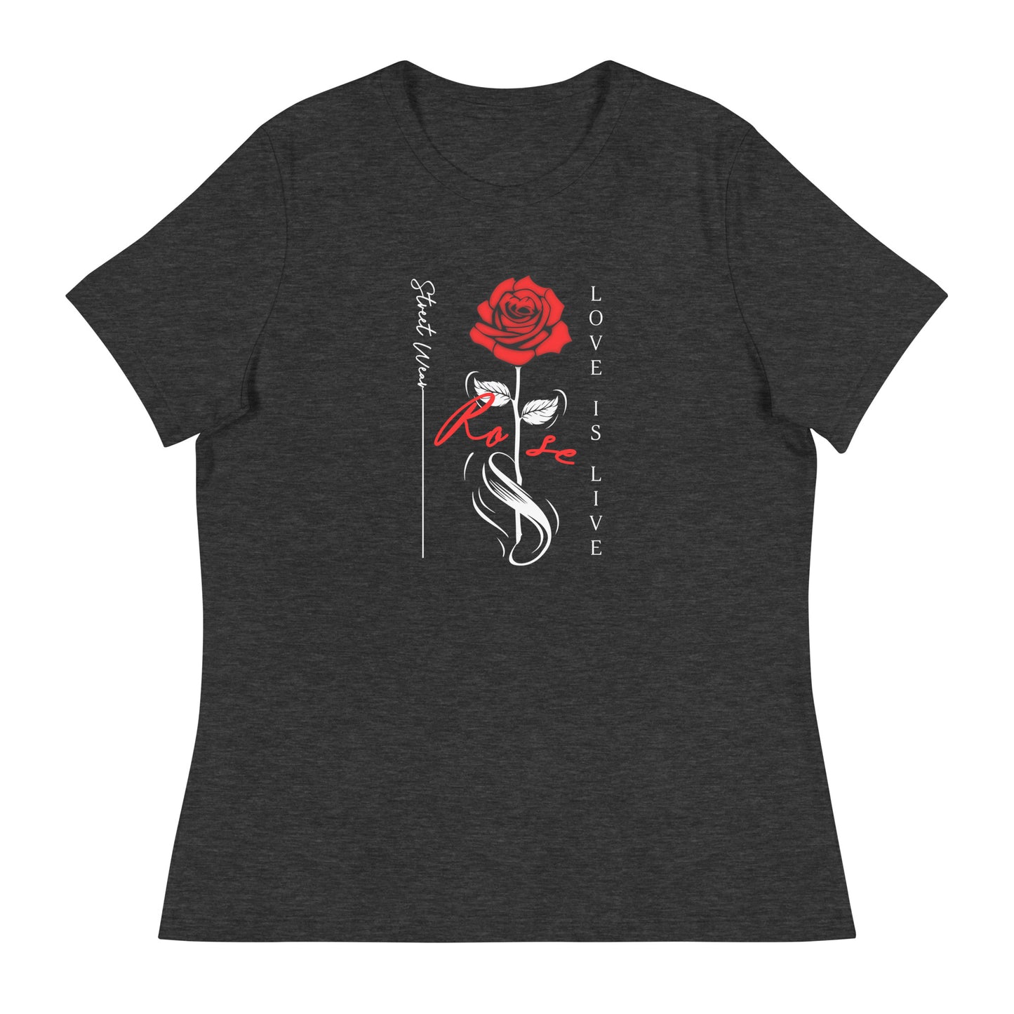 Rosen T-Shirt | Lockeres Damen-T-Shirt