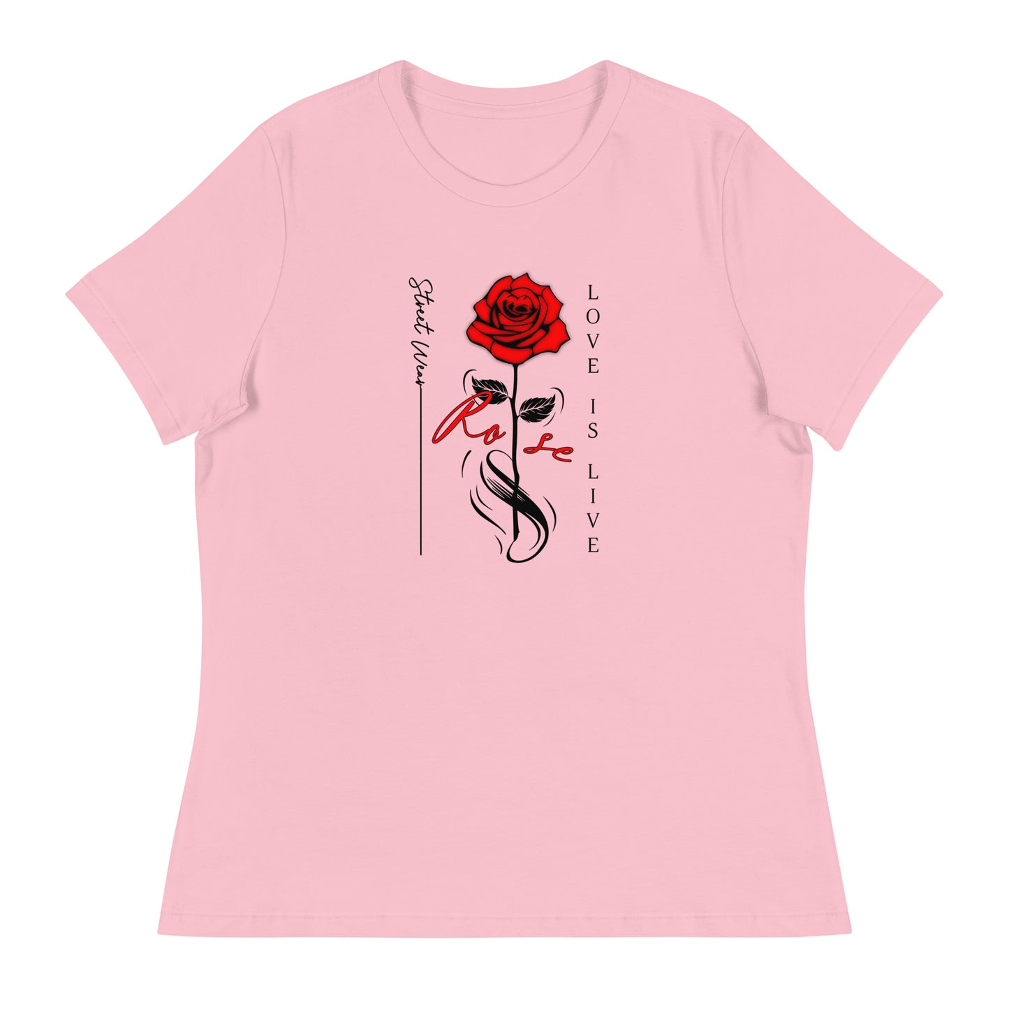 Rosen T-Shirt | Lockeres Damen-T-Shirt
