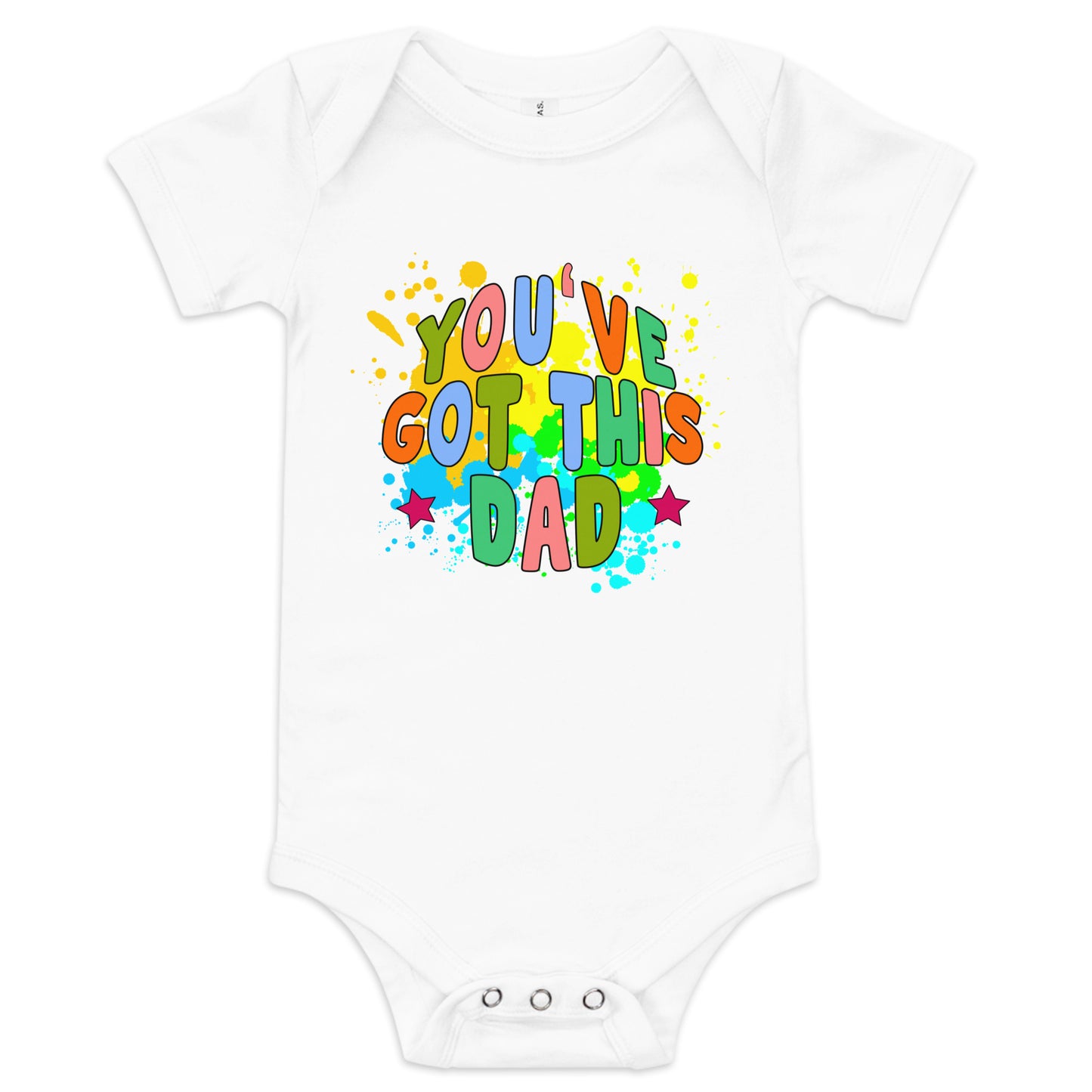 You`ve got this Dad! süßer Baby Strampler, Kurzärmliger Baby-Einteiler