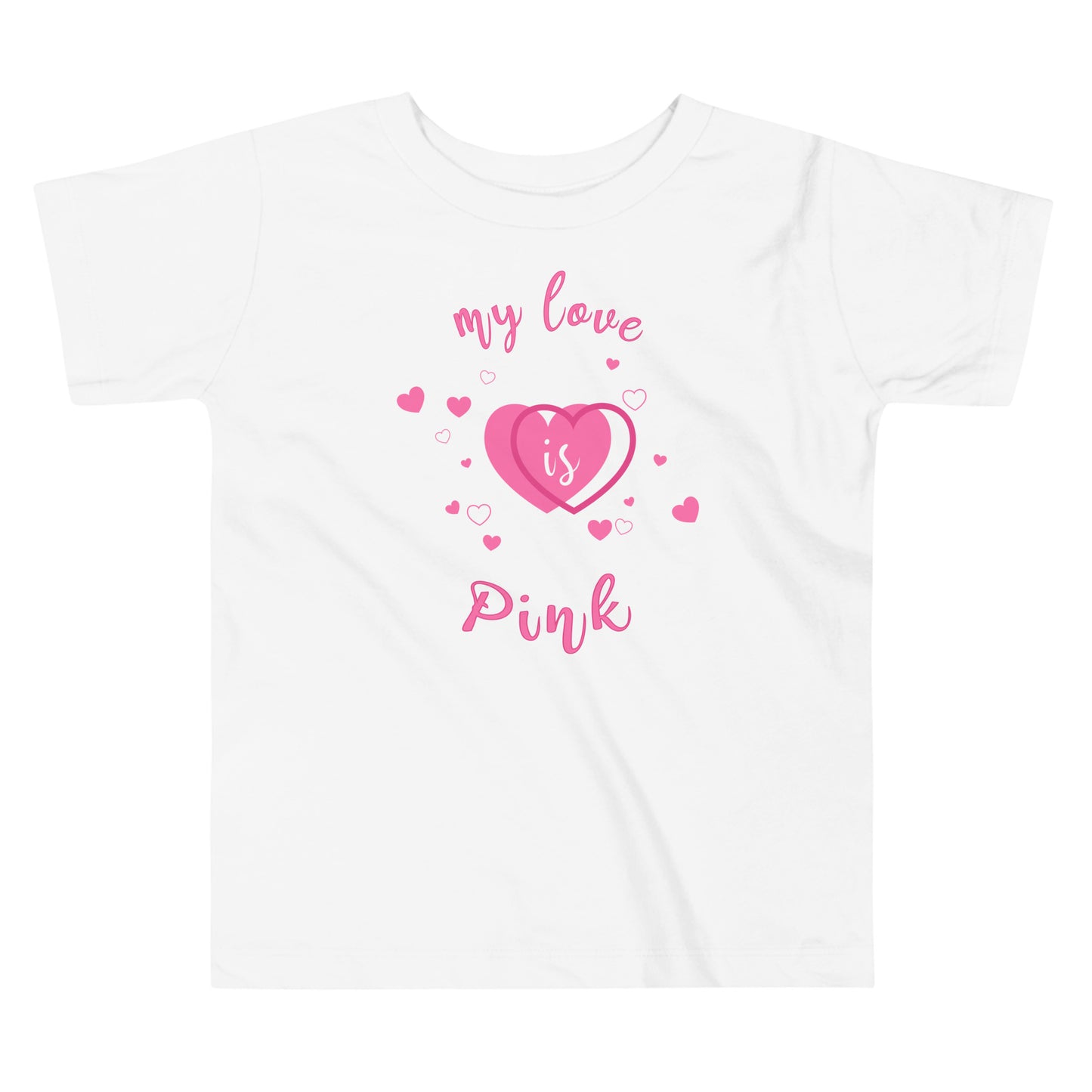 Baby T-Shirt "My love is Pink"