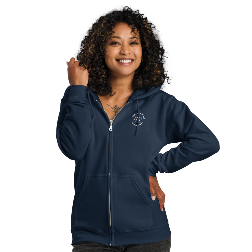 Hoodie Jacke Skifahrer Geschenk Kapuzenjacke