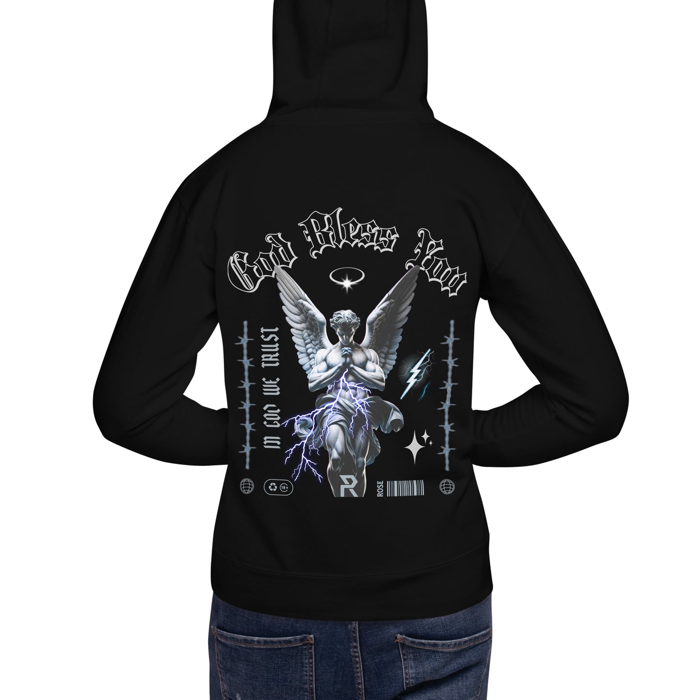 IN GOD WE TRUST-Kapuzenpullover