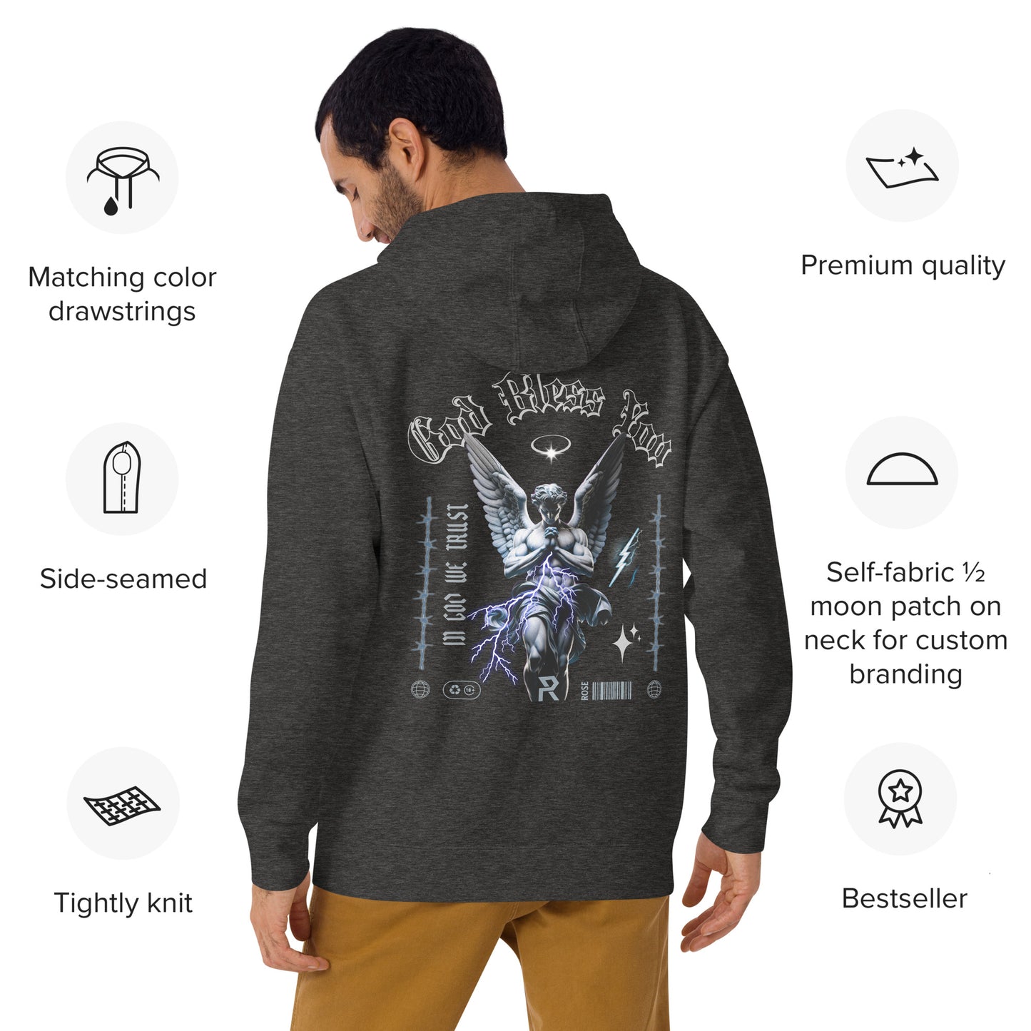 IN GOD WE TRUST-Kapuzenpullover