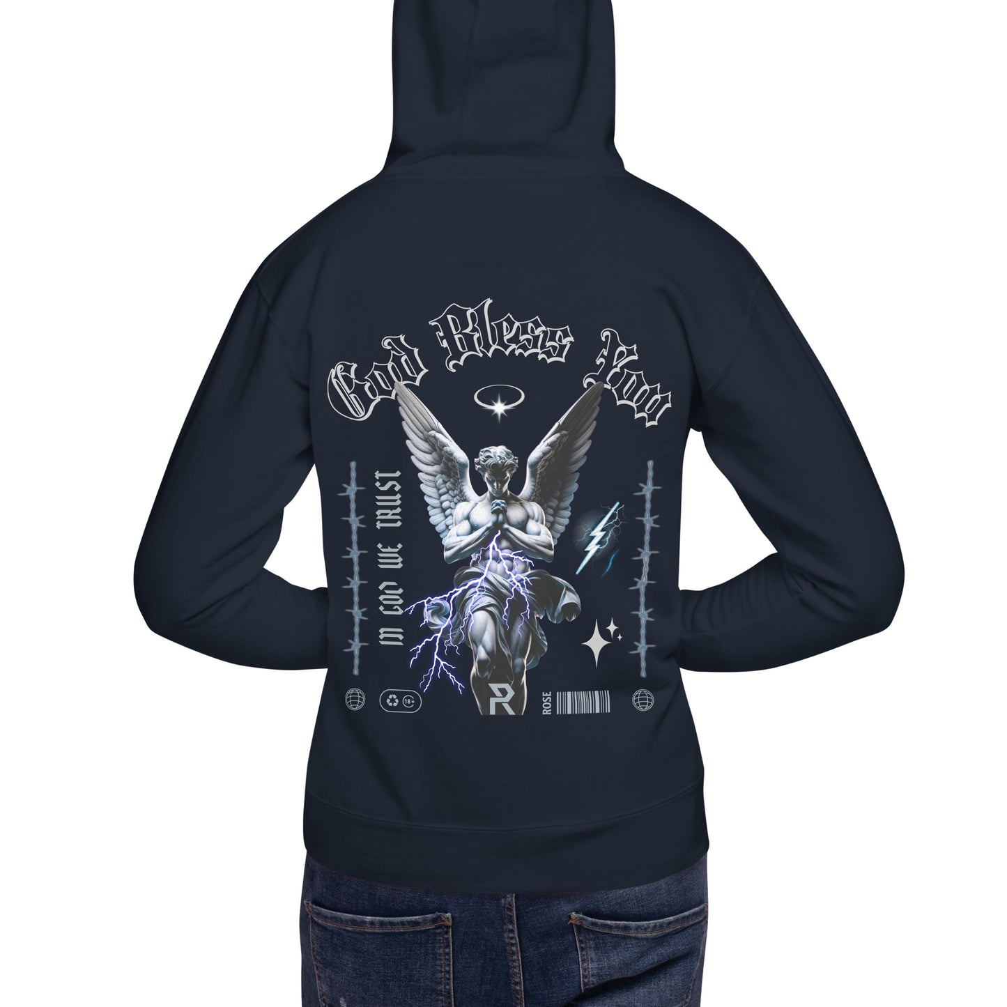 IN GOD WE TRUST-Kapuzenpullover