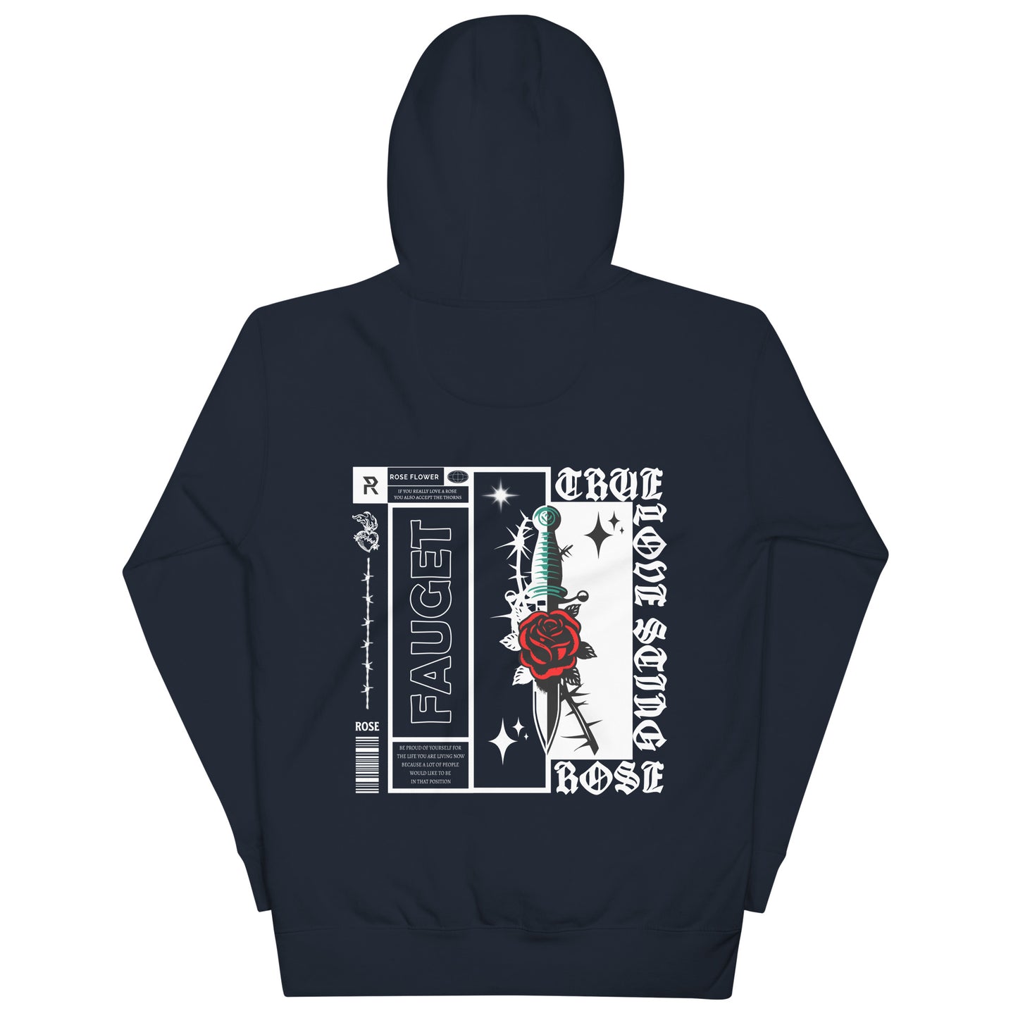 TRUE LOVE THORNS - Kapuzenpullover
