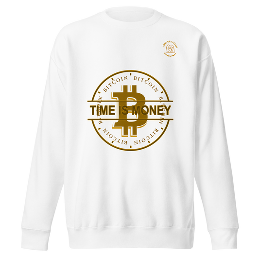 Bitcoin-Pullover | Frauen | Männer | Geschenk | Time | Money