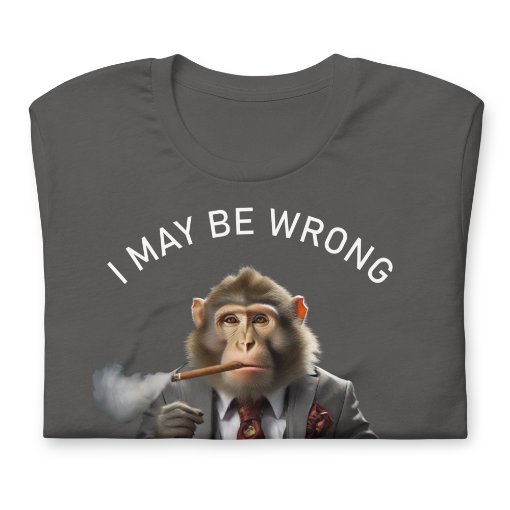lustiges Affen T-Shirt, Affen Shirt, humorvoll