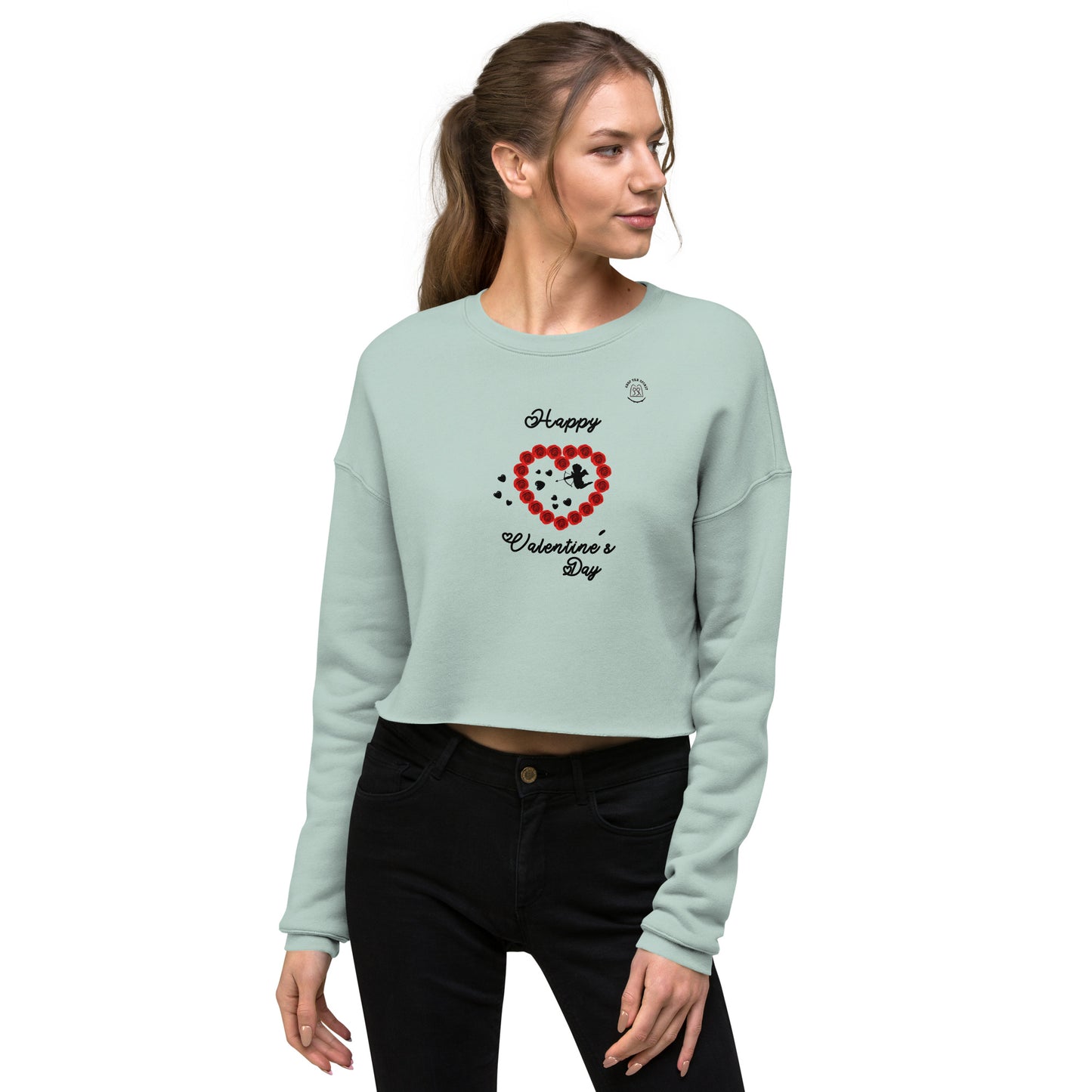 Valentinstag für die liebsten | Crop-Pullover